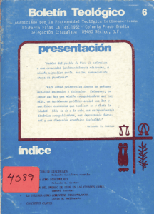 FTL – Boletín Teológico No. 6