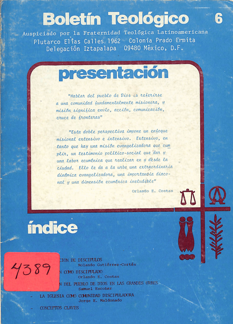 FTL – Boletín Teológico No. 6